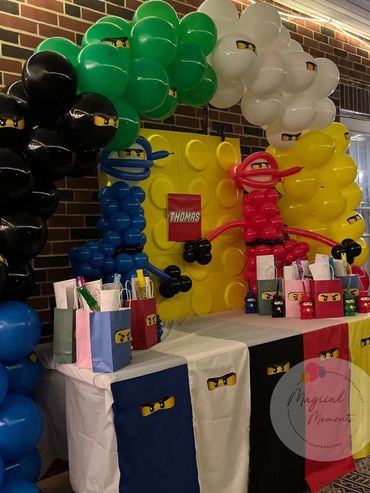 Ninja Lego Theme Birthday Party