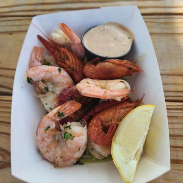 Peal and eat Shrimp & Crawfish.