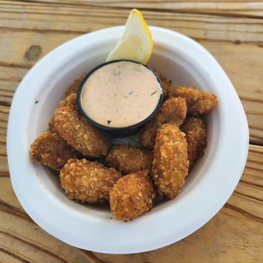 Louisiana fried Oysters.