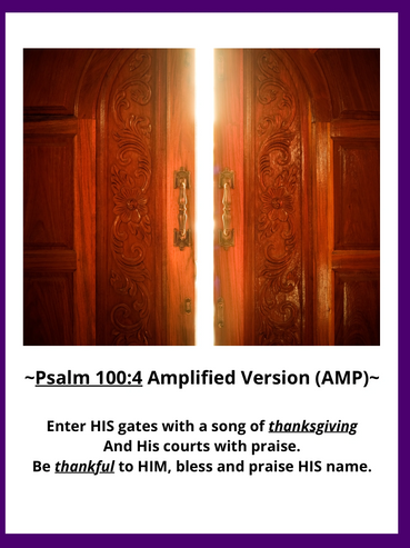 Ornate wooden doors slightly open with bright light shining through, symbolizing a divine invitation.