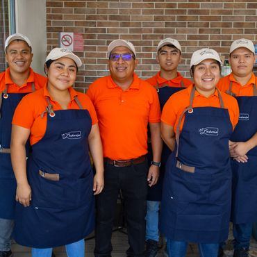 Un gran equipo para atenderte en tu restaurante favorito