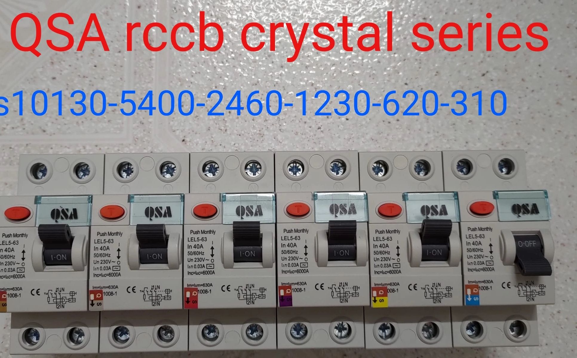 rccb crystal series retail price per pcs
mcb case  retail price started from crystal violet us1230