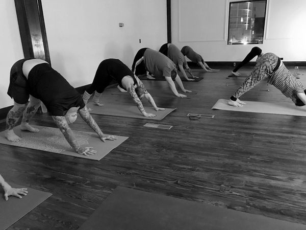 Photo taken with verbal preauthorization from students my students.