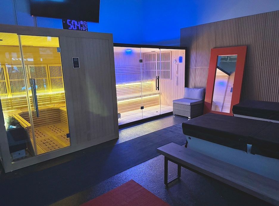 Steam Sauna, IR Sauna, Cold Plunge Tubs