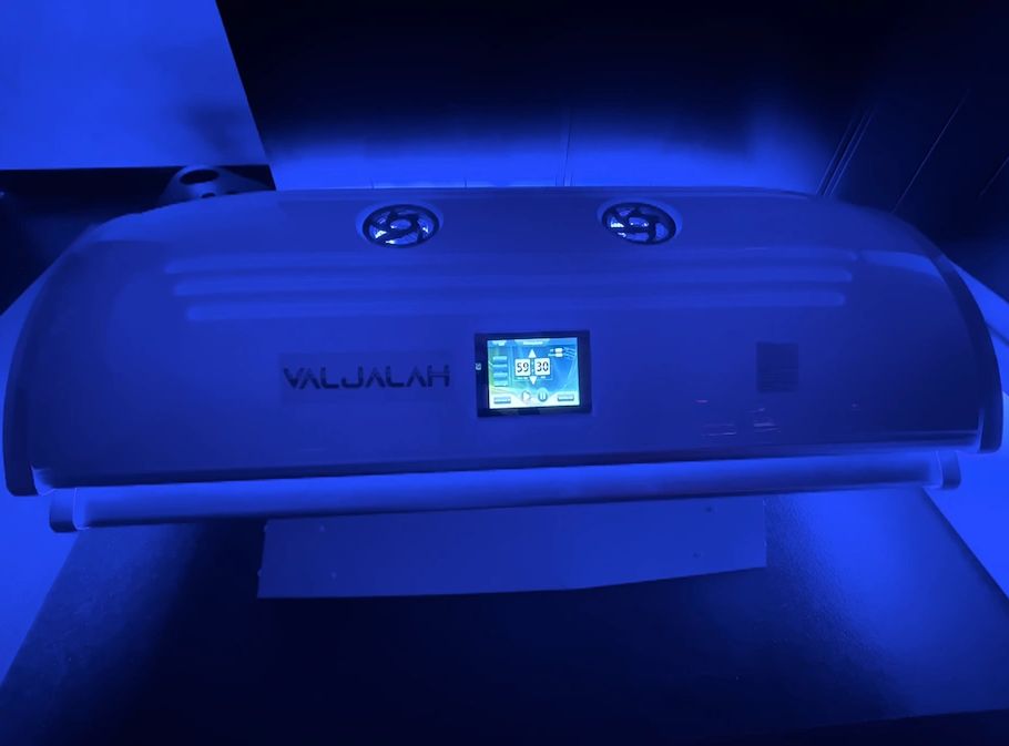 Blue Light Therapy Bed anti innflamatory benefits