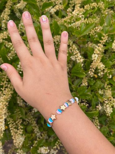 Bubbling - Clay Bracelet