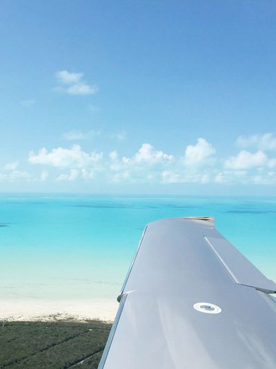 A beautiful view from a flight