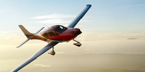 Picture of a jet flying