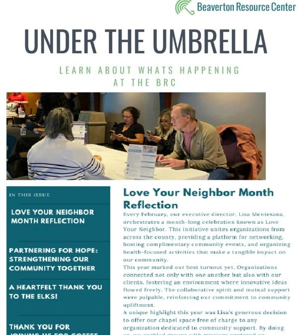 BRC Newsletter: February 2025