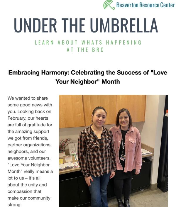 BRC Newsletter: February 2024