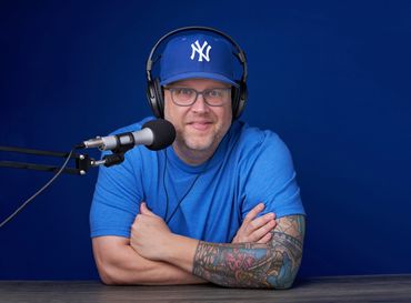 Stand-up comedian Danny Johnson on his podcast