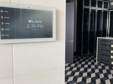 ELAN automation, touchscreen, Home Automation