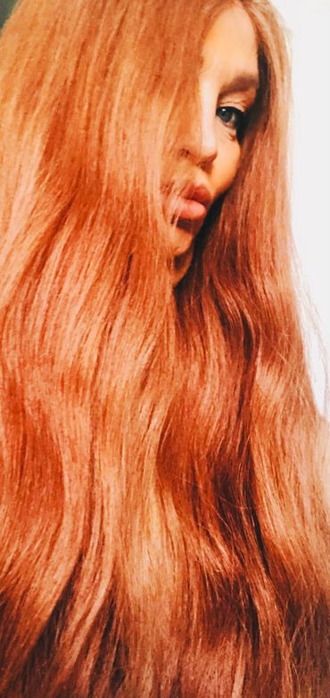 Ginger lace front wig