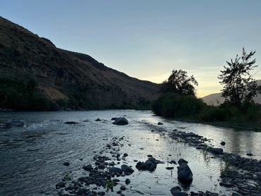 Naches River Sunset