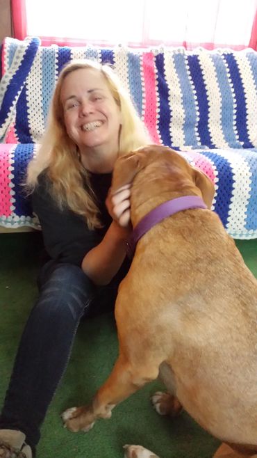 Zena thanking me for her first Reiki session.