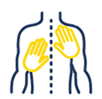 Hands on approach, massage