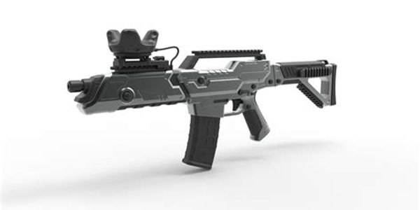 Real world scale VR game props Vive Tracker adapter pogo pin