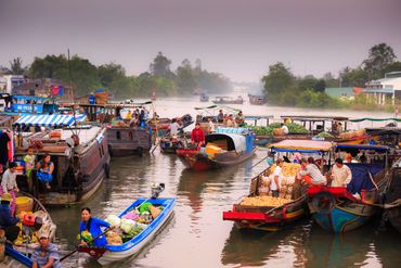 MEKONG DELTA FLOTING MARKET