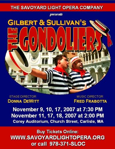 The Gondoliers 2007