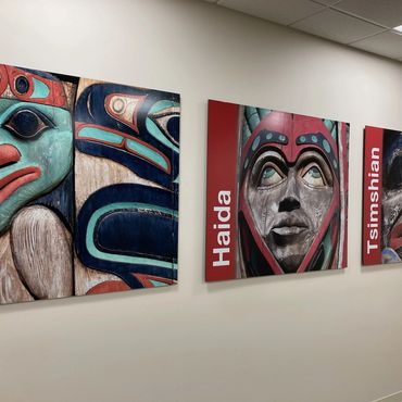 Ketchikan Indian Community Totem Wall Art