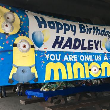 Personalized Birthday Banner