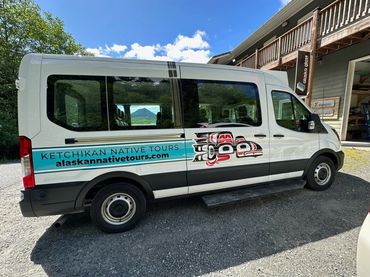 Ketchikan Native Tours Van Decals