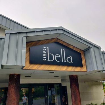 Simply Bella Building Sign