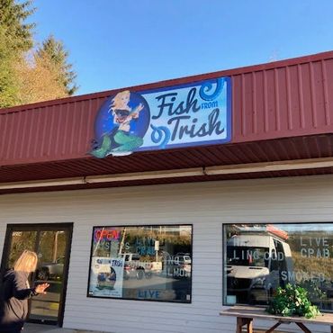 Fish From Trish Store Sign