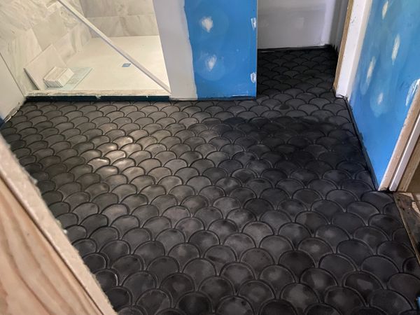 Cement Bath floor tile