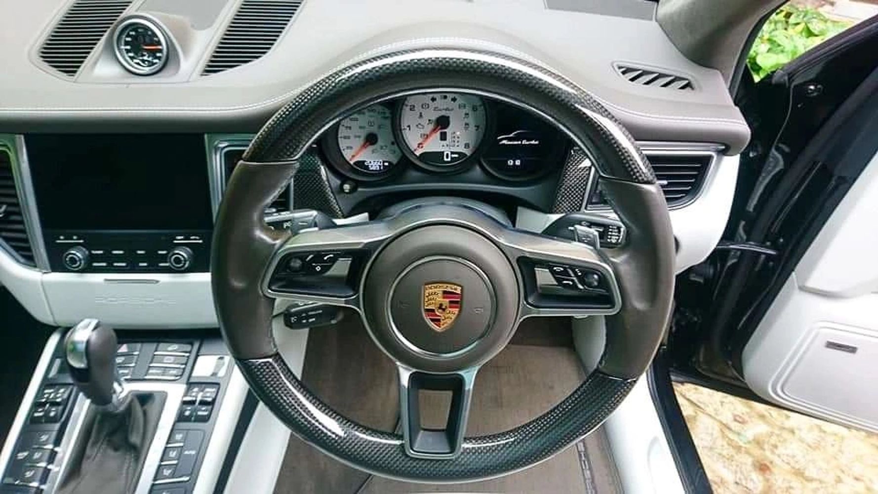 Clean Porsche interior