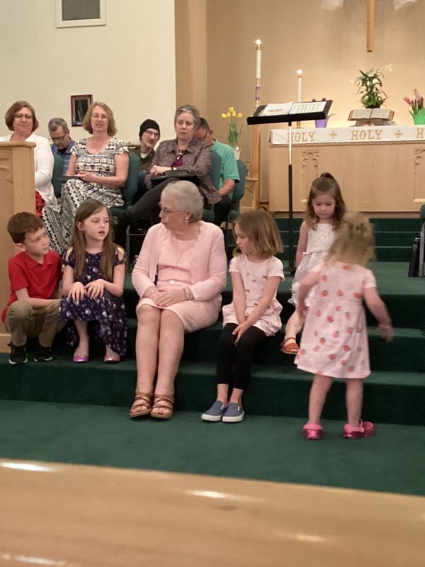 Children's Moment during Worship