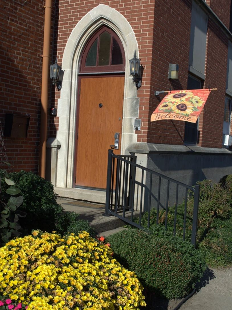 Third Street Door Entrance