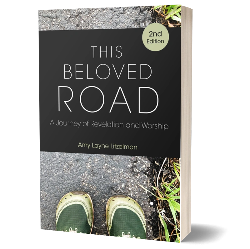 This Beloved Road 2nd Edition book cover: shoes on a path
