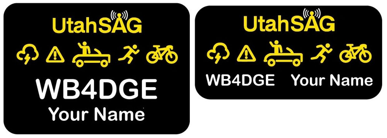 Official UtahSAG badges