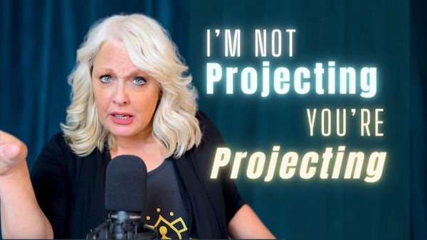 I am definitely not f*cking projecting. Ok?