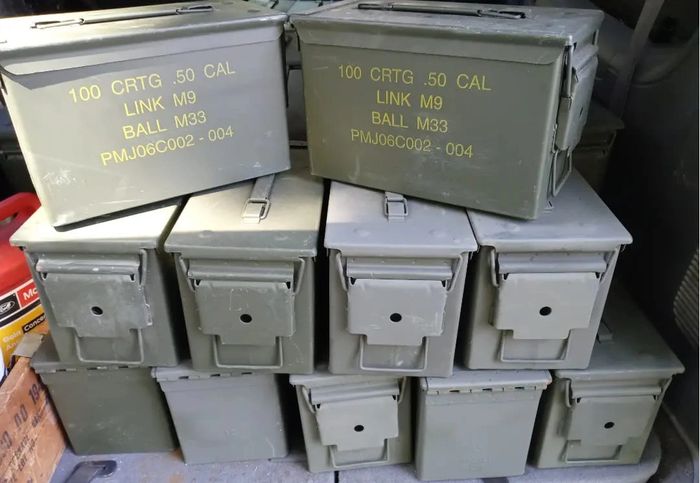 U.S. Military .50 cal Ammo Cans