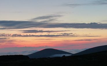 Venturing out onto the local hills such as Ben Rinnes at sunrise or sunset can be very magical.