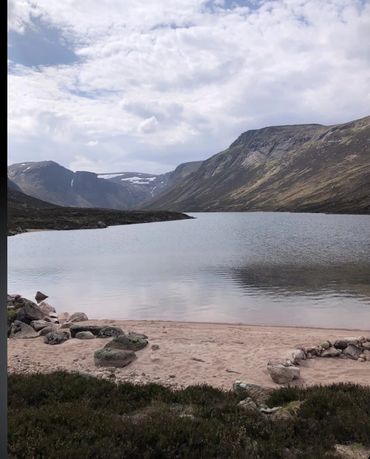 A bit of trek but the feeling of isolation and awe of the Cairngorm Mountains is a very special trip