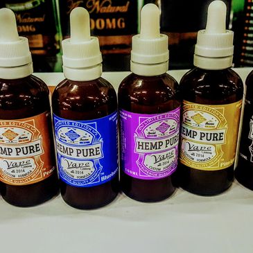 Hemp vape product