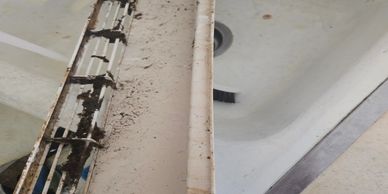 The vent cover located at the front bottom of your refrigerator is what we clean without any additio