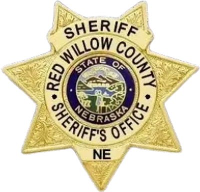 Badge of Red Willow County Sheriff's Office, Nebraska.