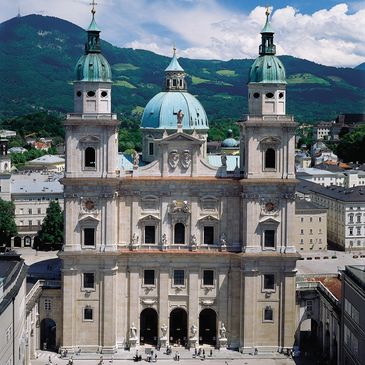Salzburg Cathedral, Austria historic architecture, Europe group travel