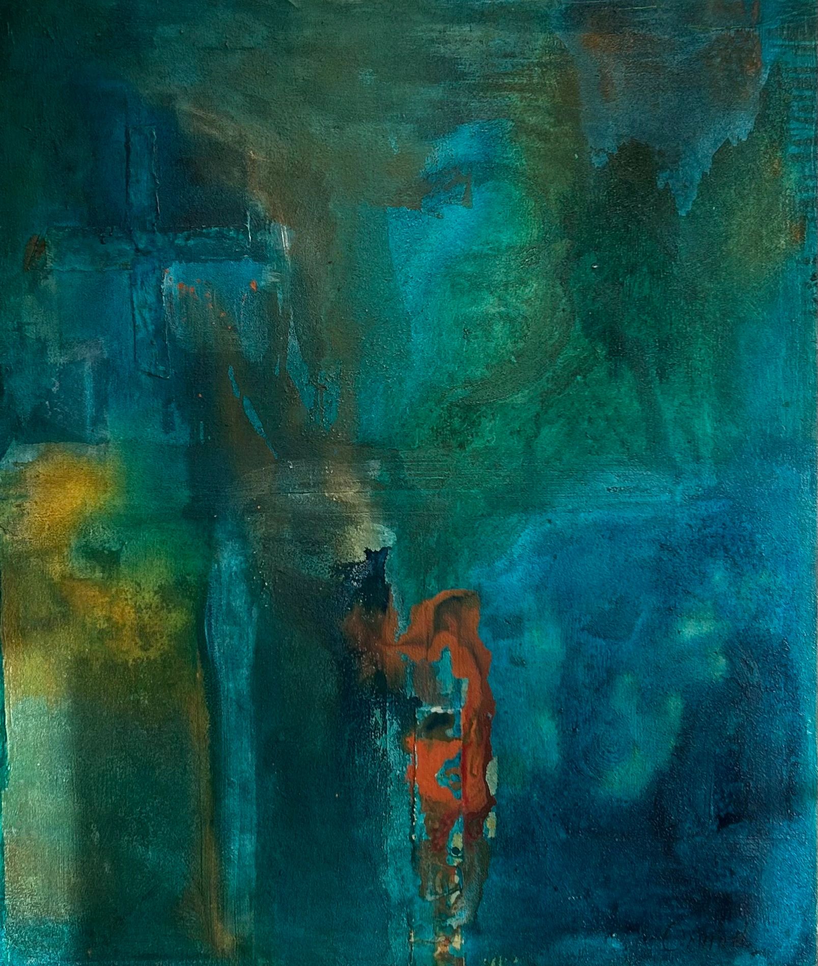 The Trinity
43" x 54"
mixed media on canvas
unframed