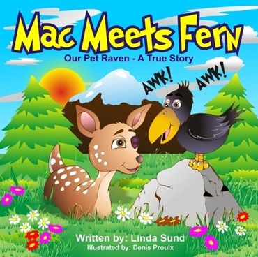 Mac Meets Fern Children's book cover series.