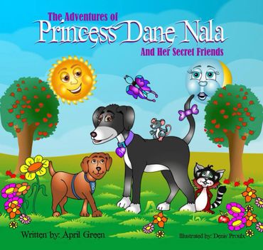 Princess Dane Nala Children's book cover.