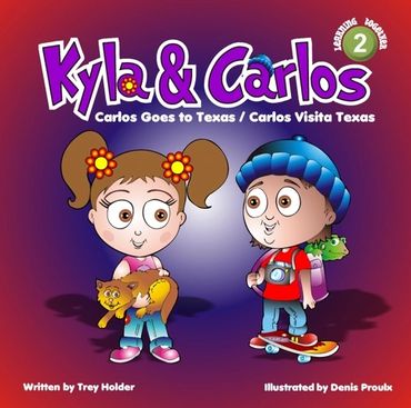 Kyla & Carlos Children's book cover series.
