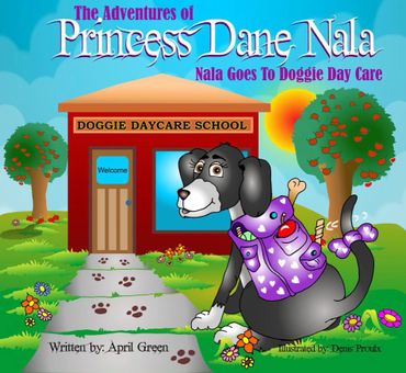 Princess Dane Nala Children's book cover.