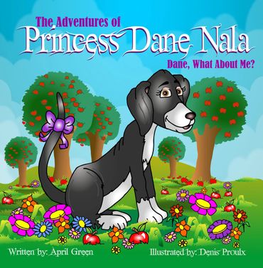 Princess Dane Nala Children's book Illustration front cover.