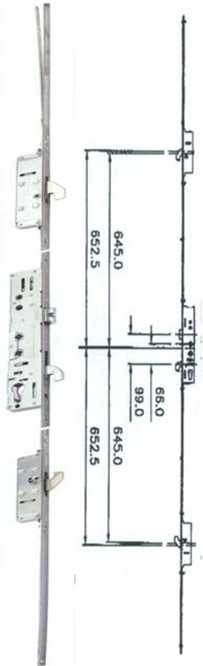measuring the lockcase