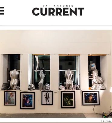 Featured work in the Current as visual artist in the collective showcase for the "Oxen Free Collecti